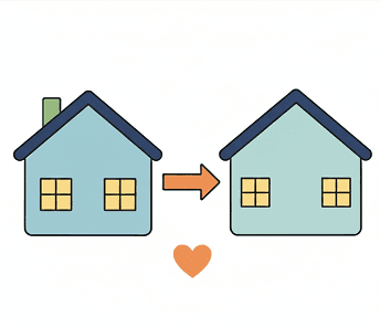 Refund and relocation illustration
